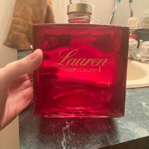 Lauren Ralph Lauren Factice Dummy Bottle 8" Empty DISPLAY ONLY